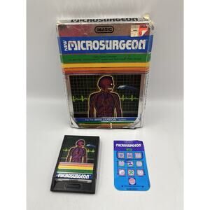 Imagic Microsurgeon 1982 Mattel Intellivision - Complete